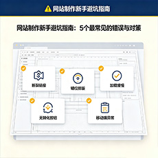 文山建站-网站制作新手避坑指南：5个最常见的错误与对策