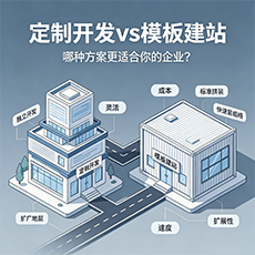 文山建站-定制开发vs模板建站：哪种方案更适合你的企业？