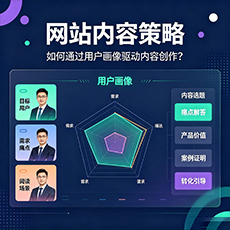 文山建站-网站内容策略：如何通过用户画像驱动内容创作？