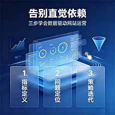 文山建站-告别直觉依赖：三步学会数据驱动网站运营